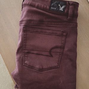 American Eagle Hi Rise Shorties